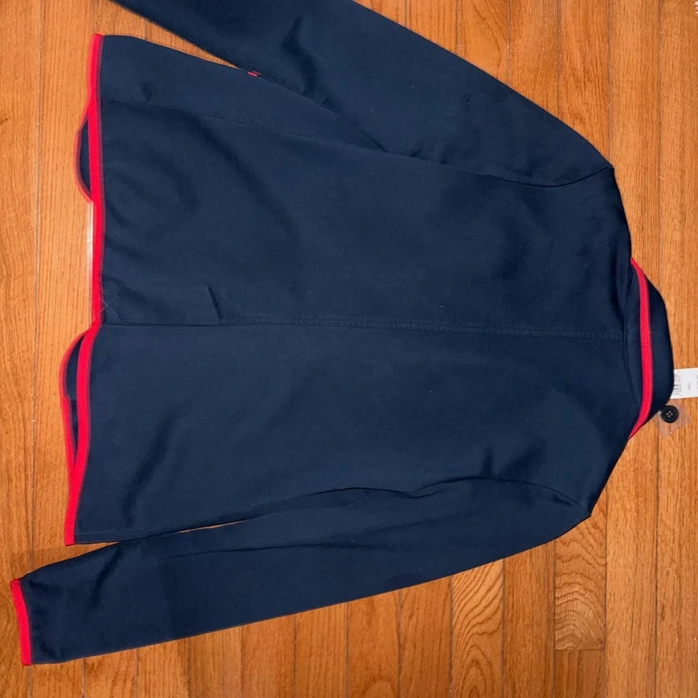 Brooks Brothers Dark Blue Blazer with Red Accents - Picture 3 of 3